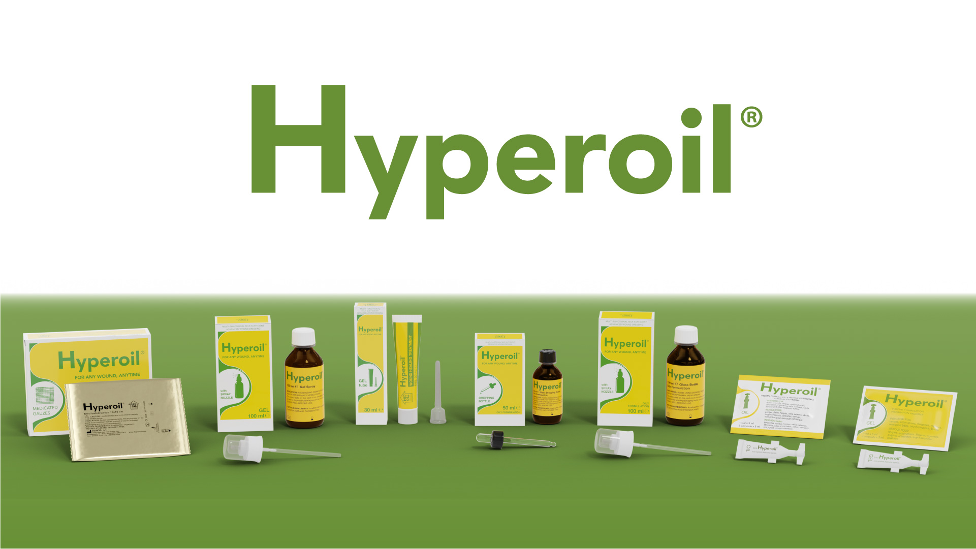 Hyperoil® 100% natulany opatrunek na odleżyny i rany